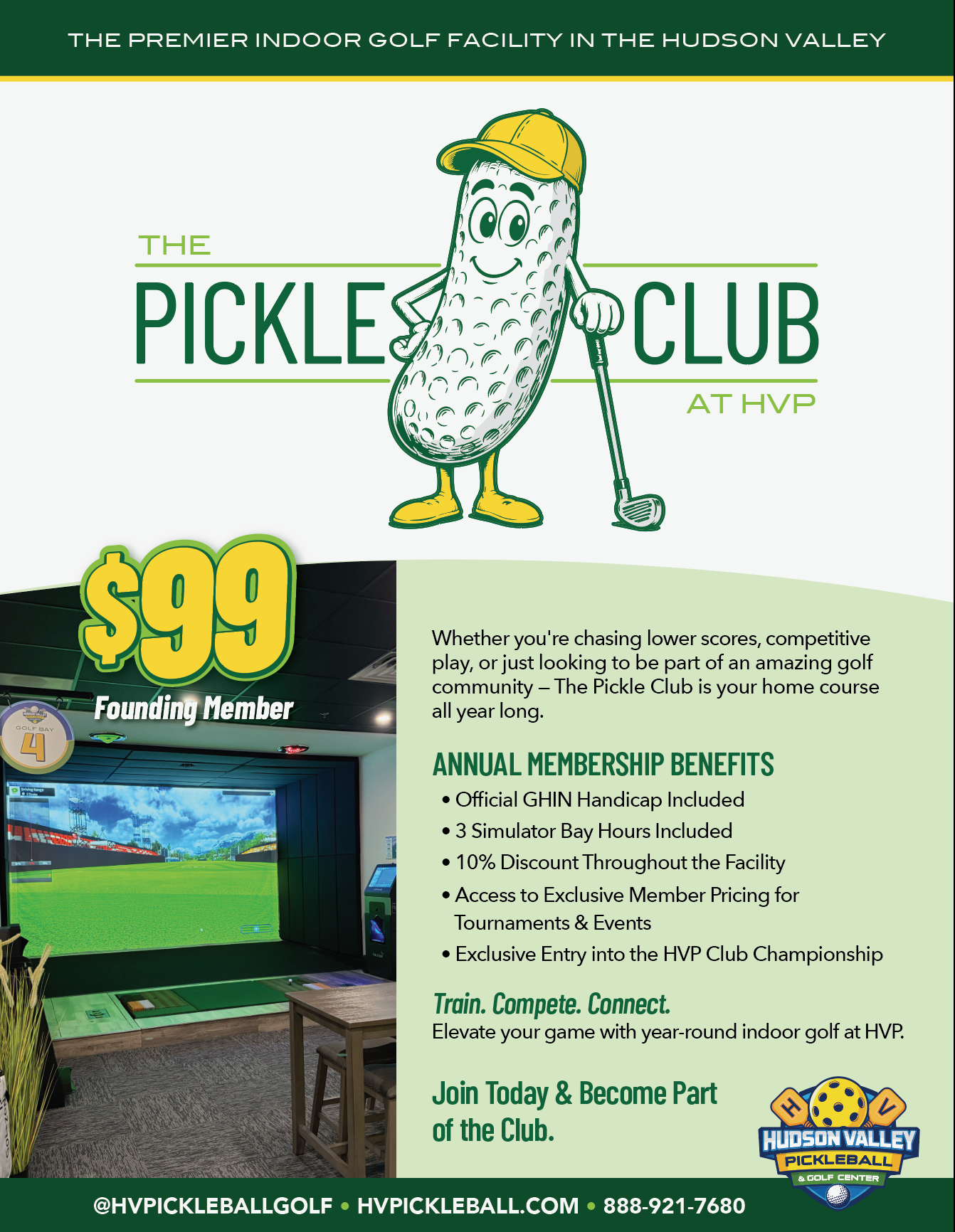 Book Indoor Pickleball & Golf Simulators in Poughkeepsie, NY - Photo 4